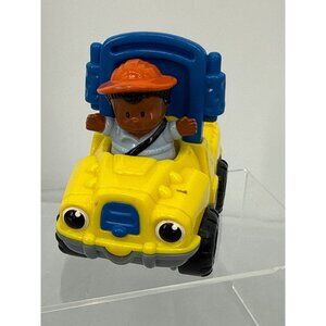 Vintage 2004 Fisher Price Little People Construction Cement Truck